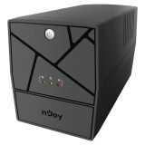 Onduleur line-interactive nJoy keen 1000 USB - 600 W / 1000 VA - 4 prises FR (UPLI-LI100KU-CG)