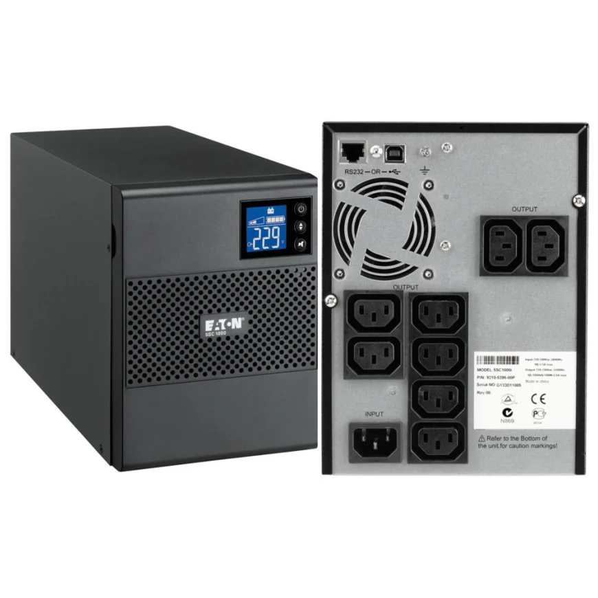 ONDULEUR LINE-INTERACTIVE EATON 5SC 1000I - 700 W / 1000 VA - 8 PRISES C13 (5SC1000I)