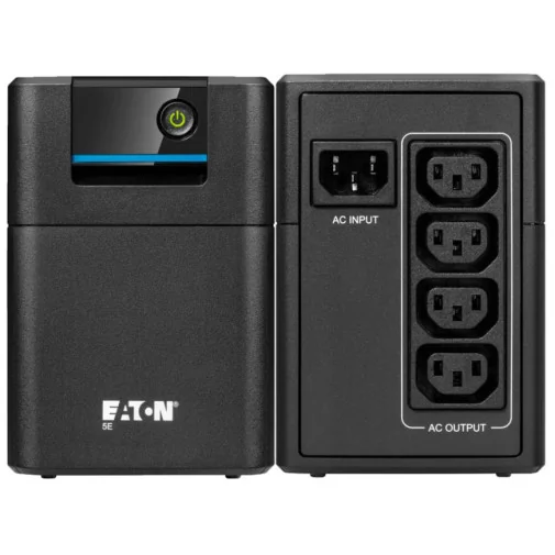ONDULEUR LINE-INTERACTIVE EATON 5E GEN2 5E550I - 300W / 500 VA - 4 PRISES C13 ONDULEUR LINE-INTERACTIVE EATON 5E GEN2 (5E550I) - Onduleur Line interactive - Rightech - le bon choix