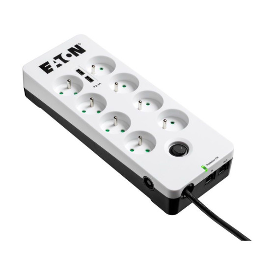 Multiprise parasurtenseur Eaton boîtier de Protection (PB8TUF)