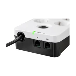 MULTIPRISE PARASURTENSEUR EATON BOÎTIER DE PROTECTION PB8TUF 8 PRISES AVEC 2 PORTES DE TÉLÉPHONE