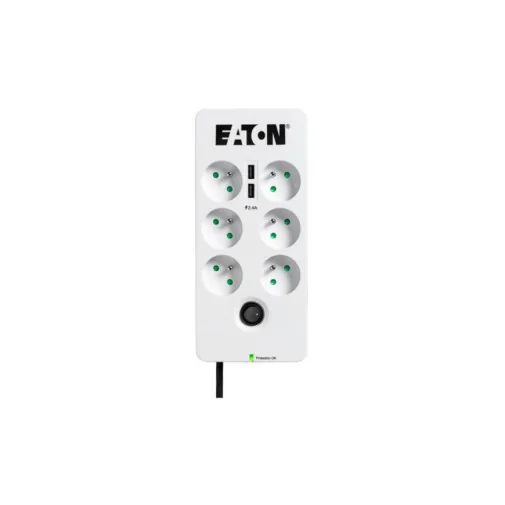 BOÎTIER DE PROTECTION EATON PB1F 6 PRISES FR - Prise parafoudre - Rightech - le bon choix