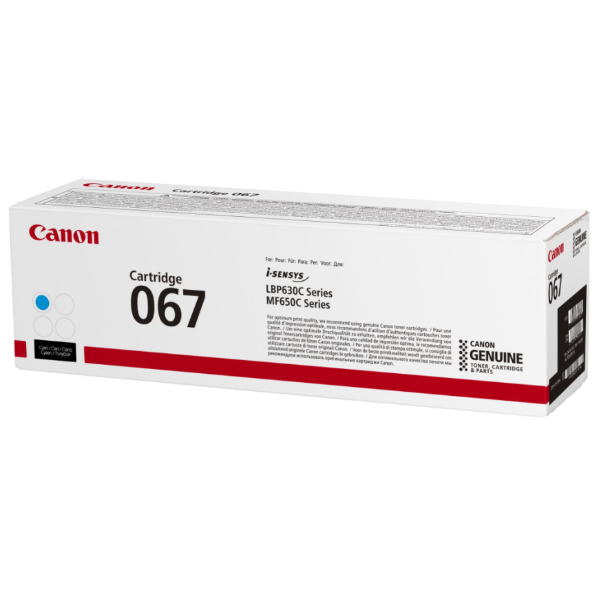 Toner Canon 067 cyan - Canon d'origine (5101C002AA)
