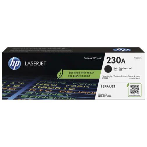 HP 230A NOIR (W2300A) - TONER HP LASERJET D'ORIGINE HP 230A NOIR (W2300A) - TONER HP LASERJET D'ORIGINE - Toner Original - Rightech - le bon choix