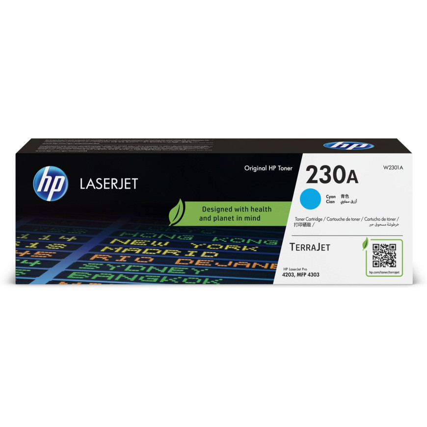 Toner HP 230A cyan (W2301A) - HP LaserJet d'origine