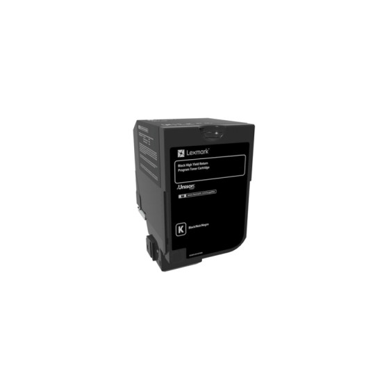 Cartouche de toner Lexmark CX735 du programme de retour noir (81C8XK0)