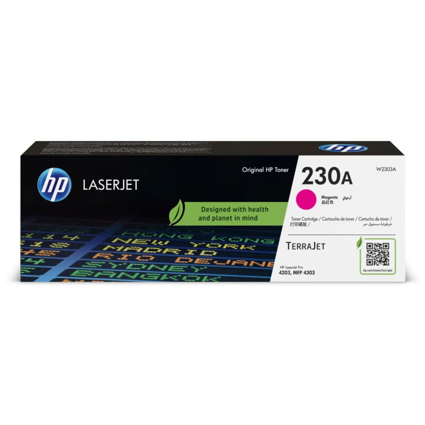 HP 230A MAGENTA (W2303A) - TONER HP LASERJET D'ORIGINE
