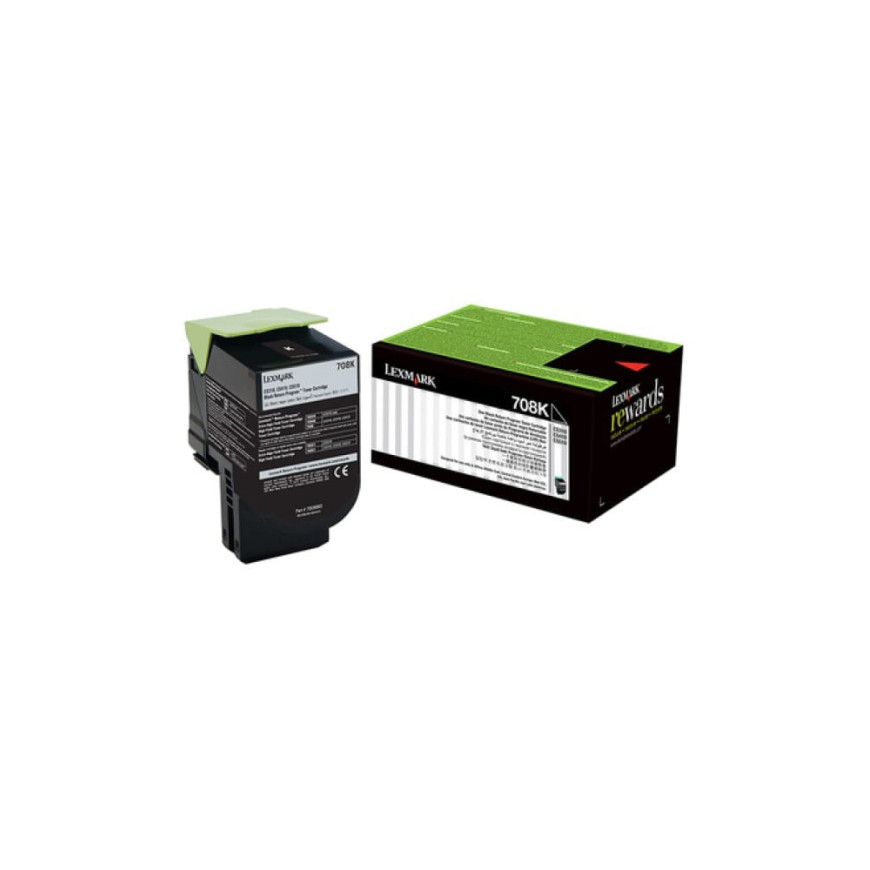 Toner d'origine Lexmark noir 702K - 1000 pages standard