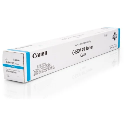 CANON C-EXV 49 CYAN - TONER CANON D'ORIGINE (8525B002) CANON C-EXV 49 CYAN - TONER CANON D'ORIGINE (8525B002) - Toner Original - Rightech - le bon choix