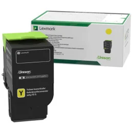 LEXMARK CS/CX421 52X 62X JAUNE - CARTOUCHE DE TONER D'ORIGINE (78C50Y0)