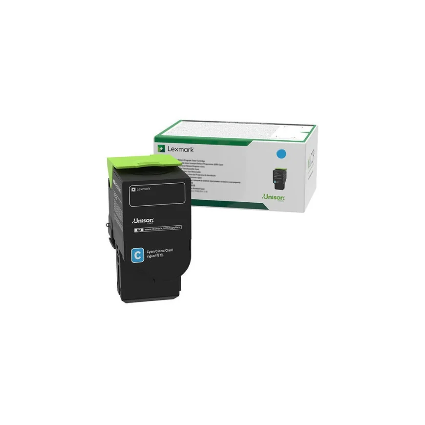 LEXMARK 78C50C0 CYAN - CARTOUCHE DE TONER D'ORIGINE