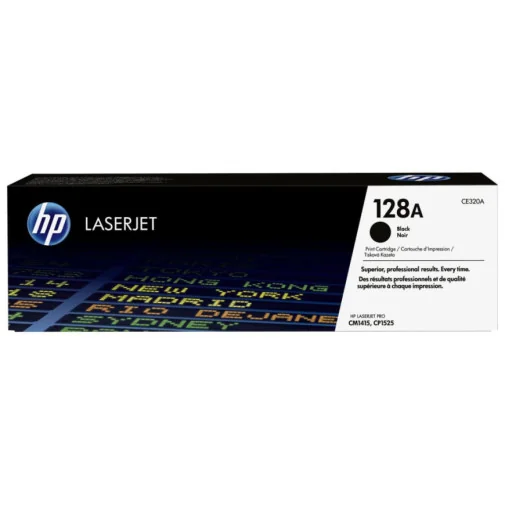 HP 128A NOIR (CE320A) - TONER HP LASERJET D'ORIGINE HP 128A NOIR (CE320A) - TONER HP LASERJET D'ORIGINE - Toner Original - Rightech - le bon choix