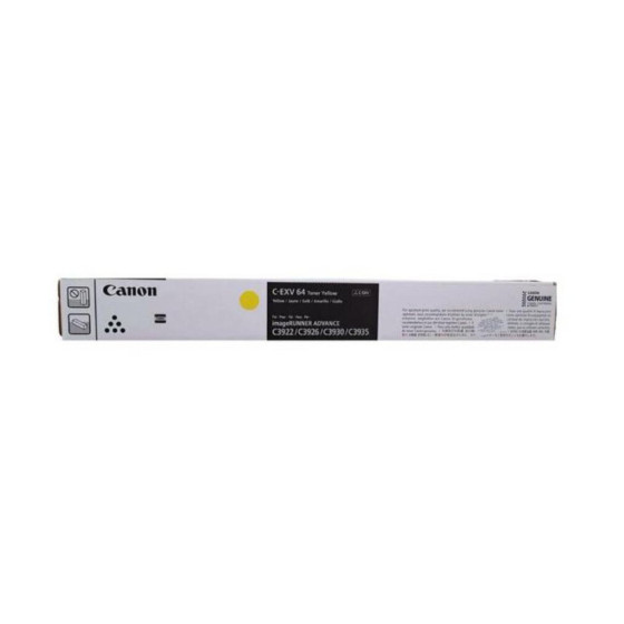 Cartouche de toner Canon c-exv 64 1 pièce(s) original jaune (5756C002)