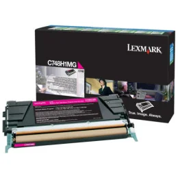 LEXMARK C748 MAGENTA - TONER LEXMARK PROGRAMME DE RETOUR (C748H1MG)