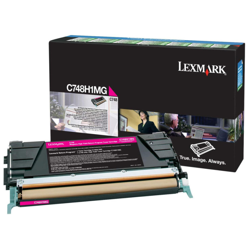 Toner Lexmark C748 magenta - Lexmark programme de retour (C748H1MG)