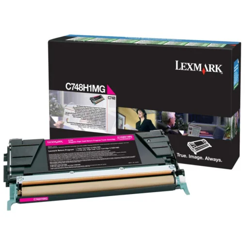 LEXMARK C748 MAGENTA - TONER LEXMARK PROGRAMME DE RETOUR (C748H1MG) LEXMARK C748 MAGENTA - TONER LEXMARK PROGRAMME DE RETOUR (C748H1MG) - Toner Original - Rightech - le bon choix