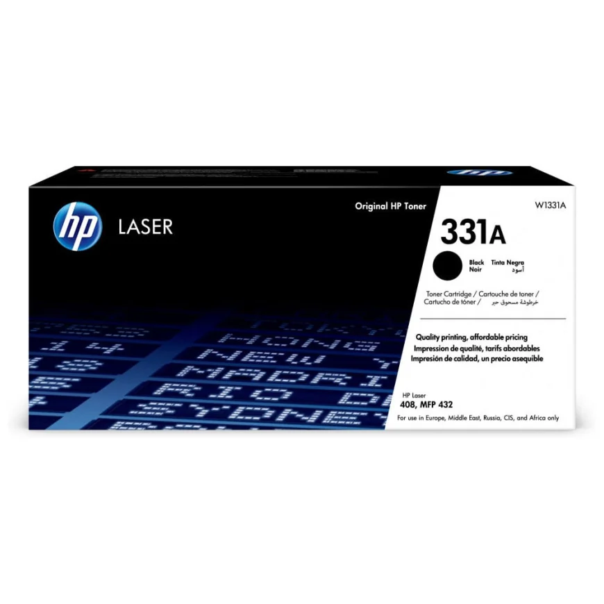 HP 331A NOIR (W1331A) - TONER HP LASERJET D'ORIGINE
