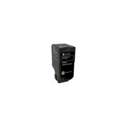 LEXMARK CX725 CARTOUCHE DE TONER ORIGINAL JAUNE (24B6719)