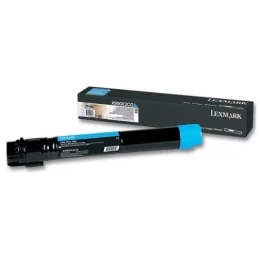 LEXMARK X950/952/954 CYAN - CARTOUCHE DE POUDRE D'ENCRE D'ORIGINE (X950X2CG)