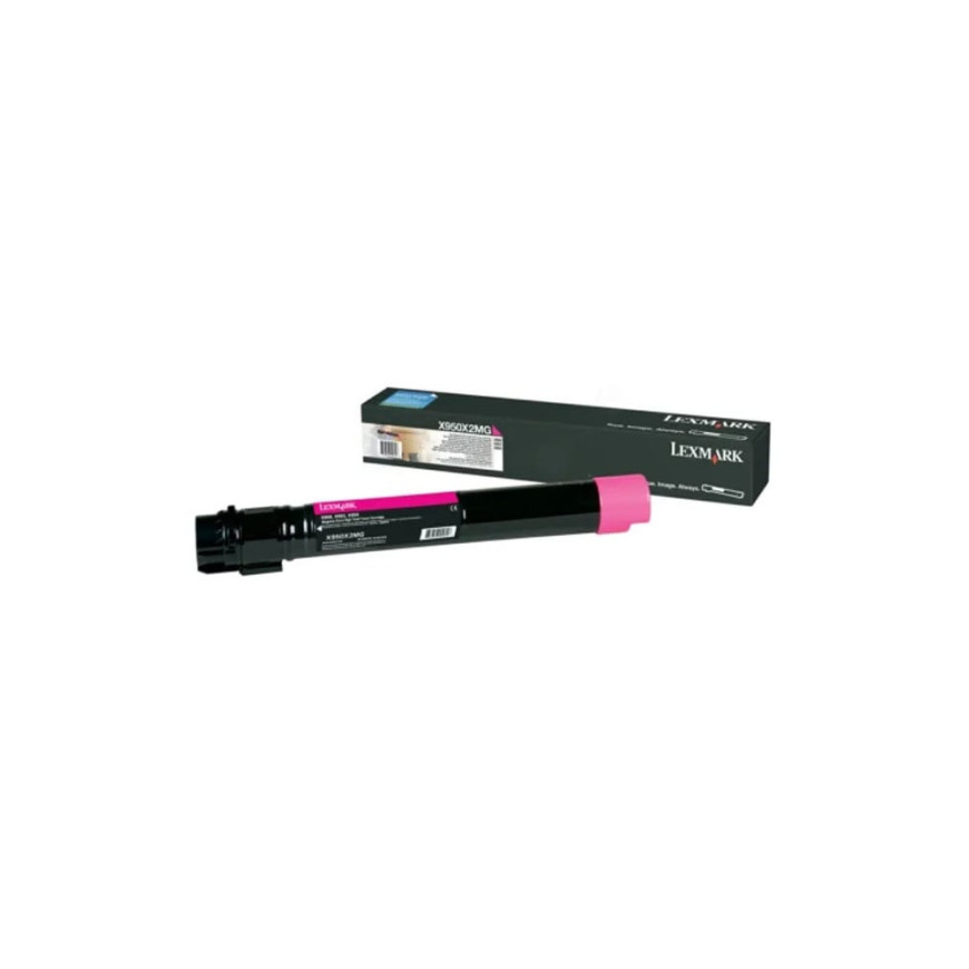 Cartouche de toner Lexmark X950/952/954 magenta - d'origine (X950X2MG)