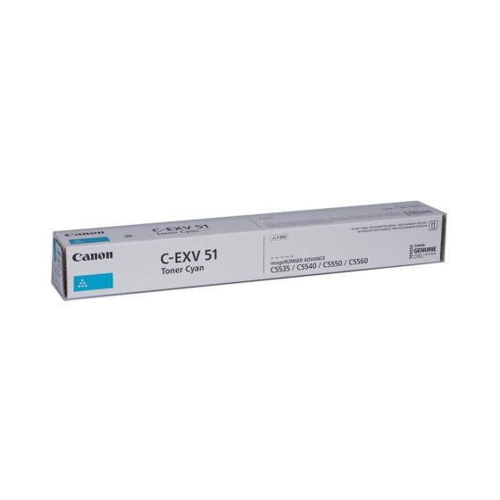 Toner Canon C-EXV51 cyan - Canon d'origine (0482C002AB)