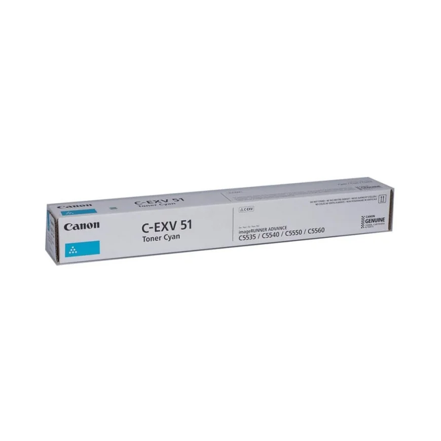 CANON C-EXV51 CYAN - TONER CANON D'ORIGINE (0482C002AB)