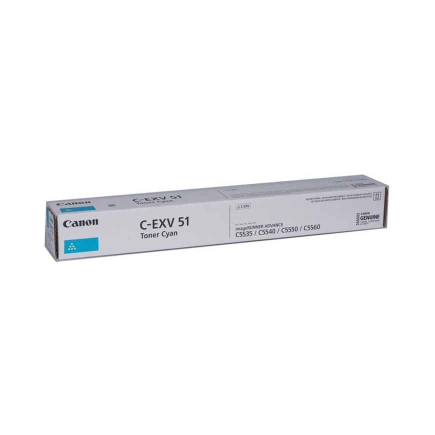 Toner Canon C-EXV51 cyan - Canon d'origine (0482C002AB)