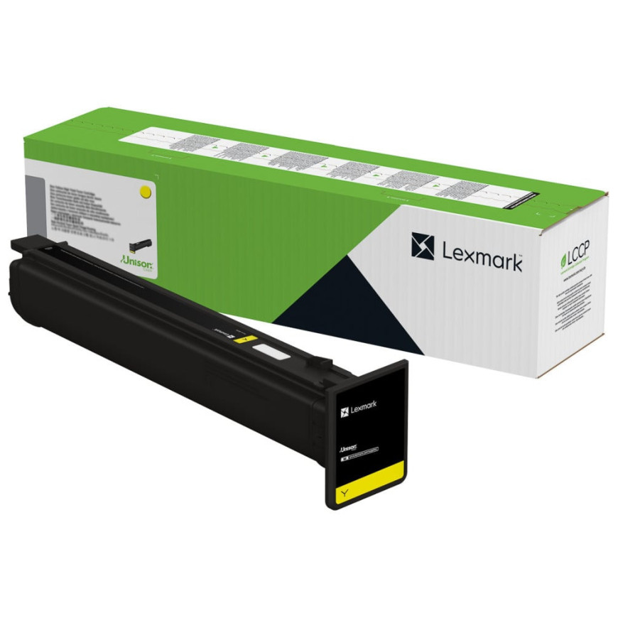 Cartouche de toner Lexmark CS963, CX961, 962, 963 programme de retour jaune (77L5HY0)