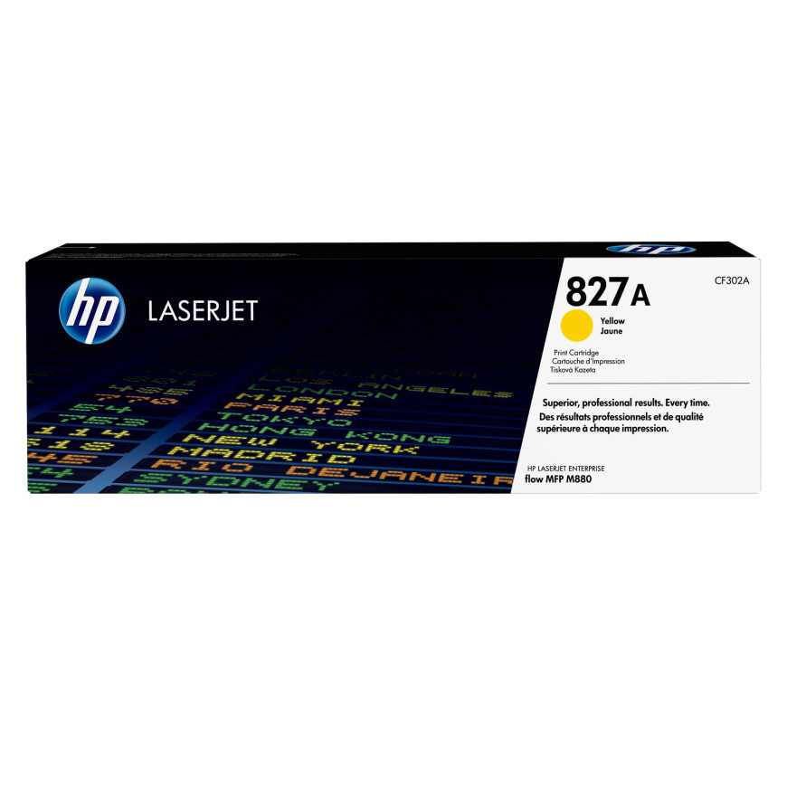 Toner HP 827A jaune (CF302A) - HP LaserJet d'origine