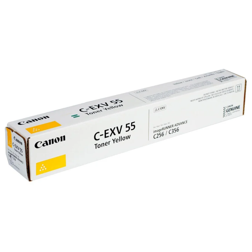 CANON C-EXV55 JAUNE - TONER CANON D'ORIGINE (2185C002AA)