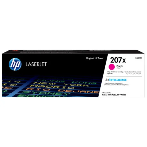HP TONER MAGENTA LASERJET 207X AUTHENTIQUE GRANDE CAPACITÉ (W2213X) HP TONER MAGENTA LASERJET 207X AUTHENTIQUE GRANDE CAPACITÉ (W2213X) - Toner Original - Rightech - le bon choix