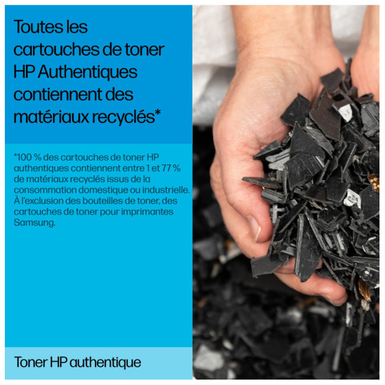 Toner HP cyan LaserJet 207X authentique grande capacité toner cyan LaserJet HP 207X authentique grande capacité (W2211X)