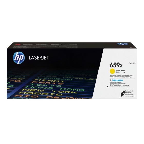 Toner HP 659X jaune (W2012X) - HP LaserJet d'origine