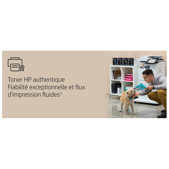 Toner HP 656X jaune LaserJet authentique grande capacité 656X toner jaune HP LaserJet authentique grande capacité (CF462X)