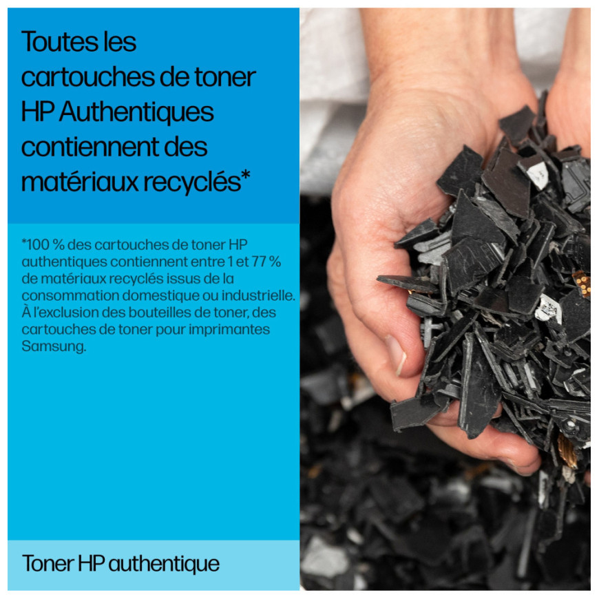 Toner HP 656X cyan LaserJet authentique grande capacité 656X toner cyan HP LaserJet authentique grande capacité (CF461X)