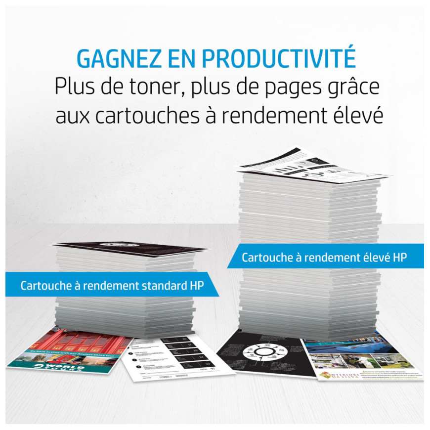 Toner HP 147X noir - HP LaserJet d'origine à grande capacité (W1470X)