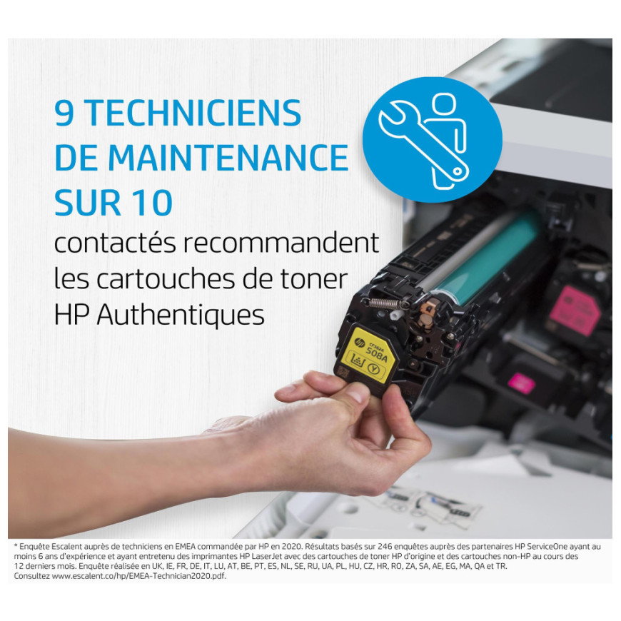 Toner HP 147X noir - HP LaserJet d'origine à grande capacité (W1470X)