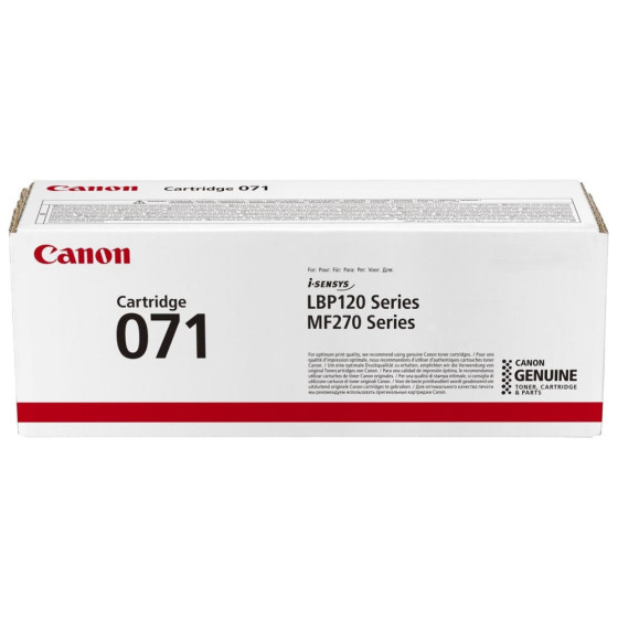Toner Canon 071 noir - Canon d'origine (5645C002AA)