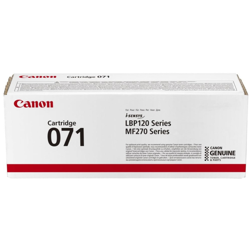 Toner Canon 071 noir - Canon d'origine (5645C002AA)