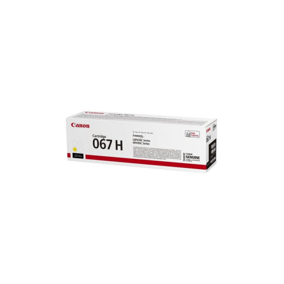 Cartouche de toner Canon 067H 1 pièce(s) original jaune 067H jaune (5103C002AA)