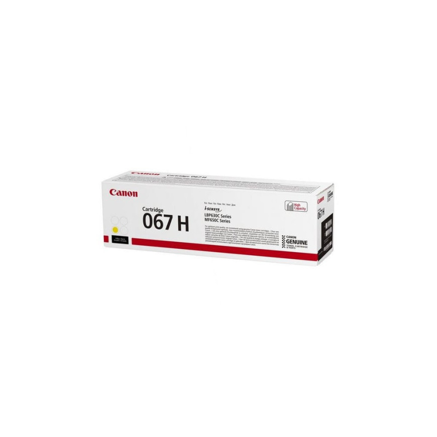 Cartouche de toner Canon 067H 1 pièce(s) original jaune 067H jaune (5103C002AA)
