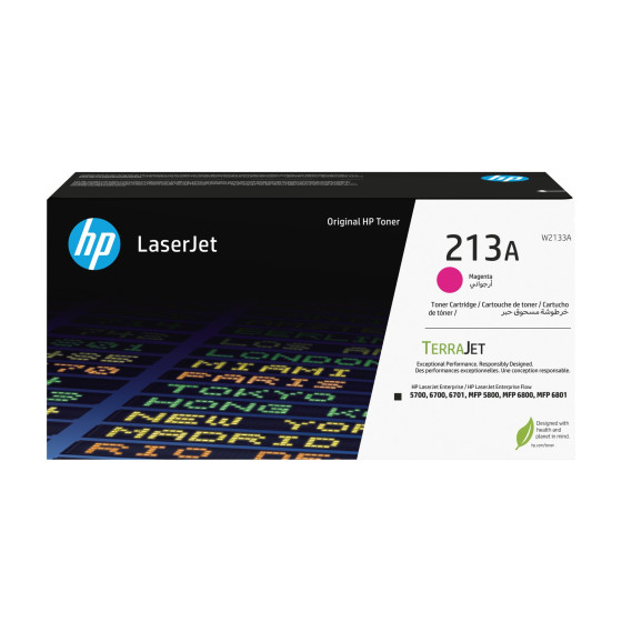 Toner HP 213A magenta (W2133A) - HP LaserJet d'origine