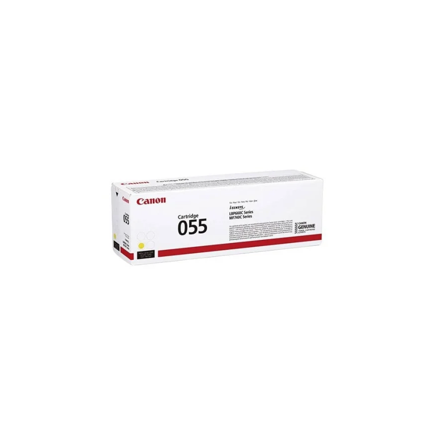 CANON 055 CARTOUCHE DE TONER 1 PIÈCE(S) ORIGINAL JAUNE (3013C002AA)