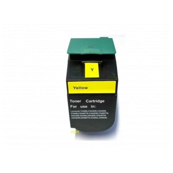 Cartouche de toner Lexmark CS310 CS/CX410 510 jaune - d'origine (70C8HY0)