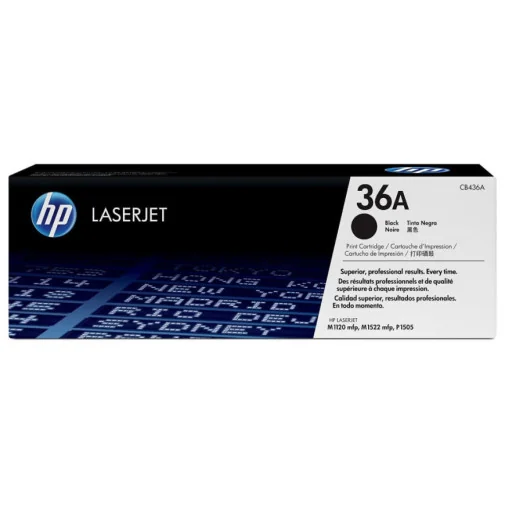 HP 36A NOIR (CB436A) - TONER HP LASERJET D'ORIGINE - Toner Original - Rightech - le bon choix