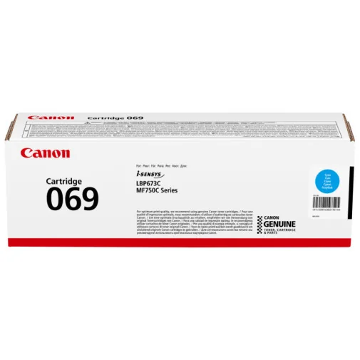 CANON 069 CYAN - TONER CANON D'ORIGINE (5093C002AA) - Toner Original - Rightech - le bon choix