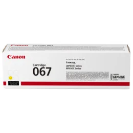 CANON 067 JAUNE - TONER CANON D'ORIGINE (5099C002AA)