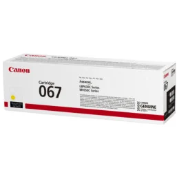 CANON 067 JAUNE - TONER CANON D'ORIGINE (5099C002AA)