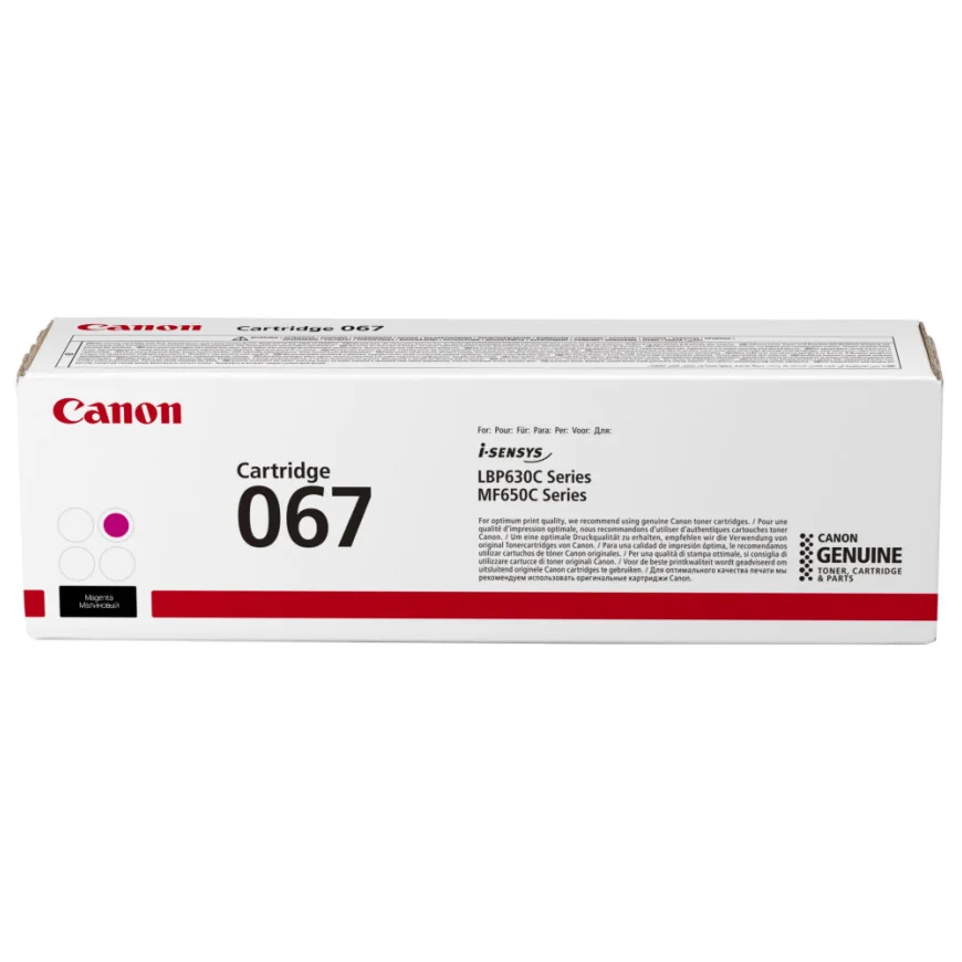 CANON 067 MAGENTA - TONER CANON D'ORIGINE (5100C002AA)