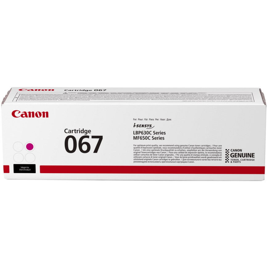 Toner Canon 067 magenta - Canon d'origine (5100C002AA)